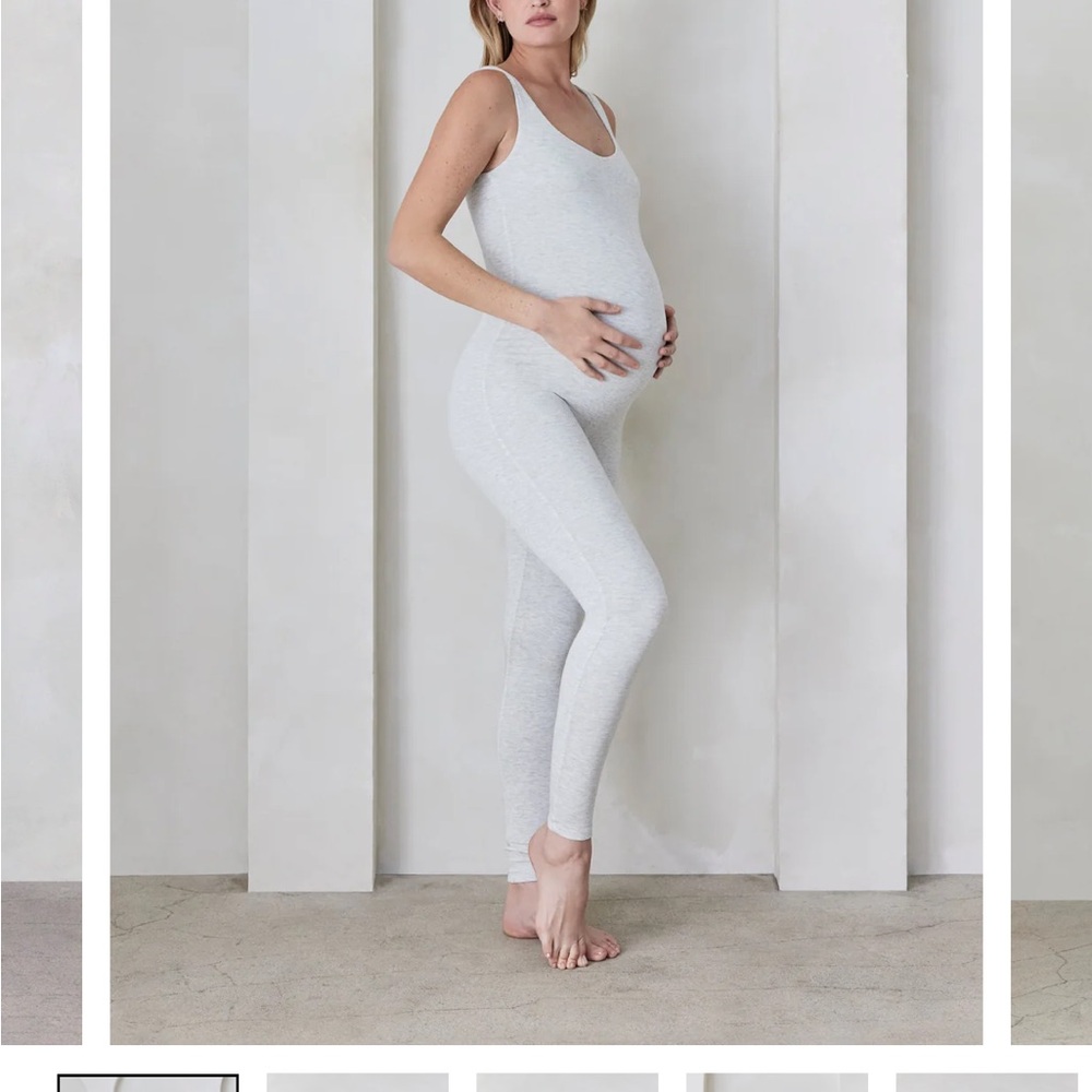 BUMPSUIT Lucy Unitary Gray Jumpsuit Cotton Size S